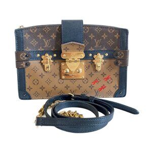 Louis Vuitton Reverse Monogram Trunk Microchipped